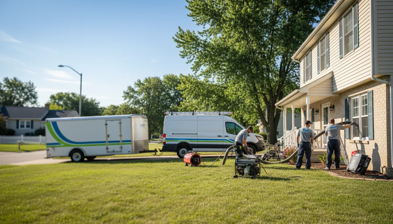 Flooded Basement Restoration And Cleanup With Repair in Havana, KS near me